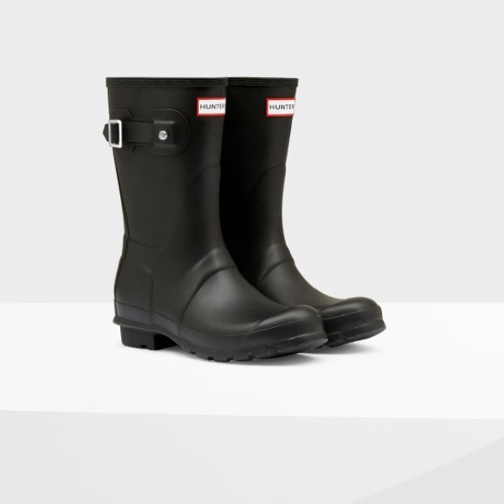 Women’s Hunter Original Short Rain Boots Black